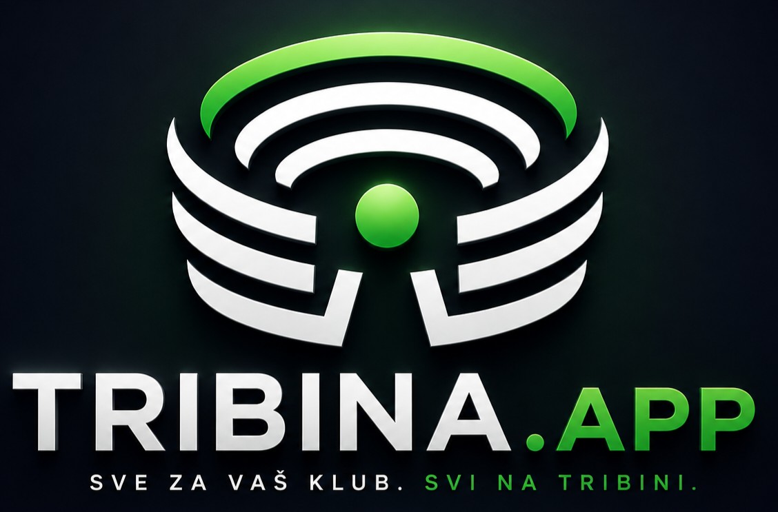 TRIBINA.APP - Sve za vaš klub. Svi na tribini.